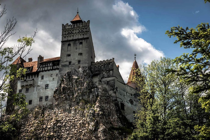 Bran Castle in Transylvania, royal residence of Vlad the Impaler