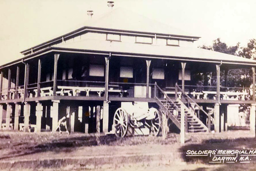 The Darwin RSL as seen in the 1920s.