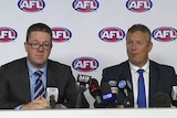 The AFL Players Association's Paul Marsh, and the AFL manager Mark Evans discuss changes to the AFL's illicit drug policy.