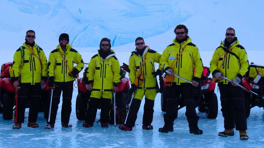 Australian Antarctic Division's aviation crew