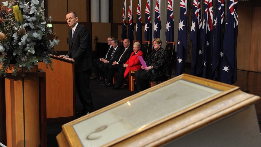 Tony Abbott, Magna Carta reception