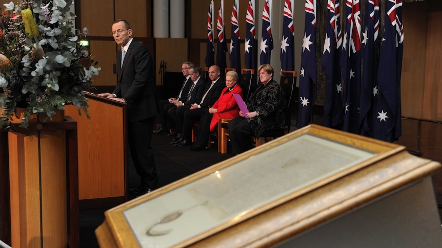 Tony Abbott, Magna Carta reception