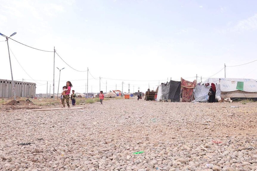 Baharka Camp in Iraq