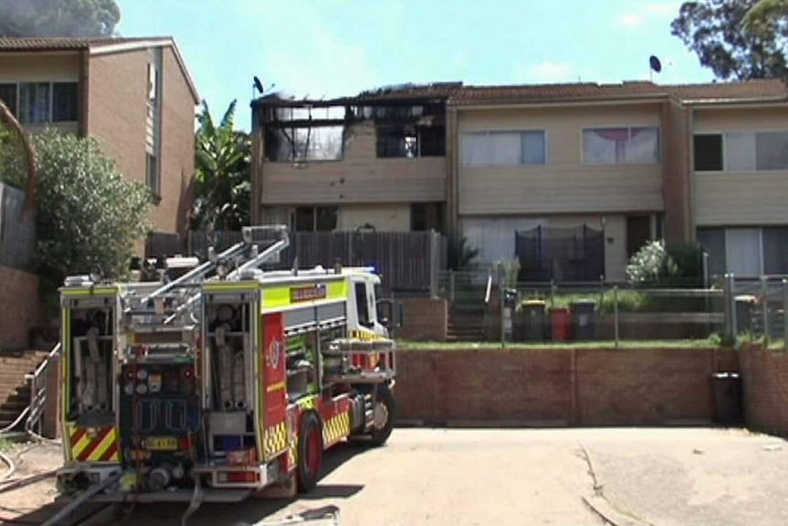 Claymore house gutted by fire