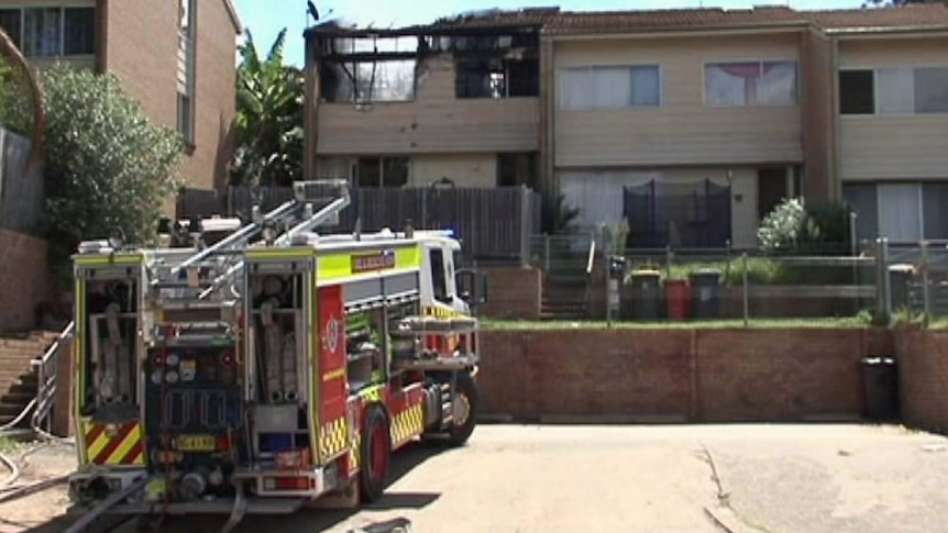 Claymore house gutted by fire