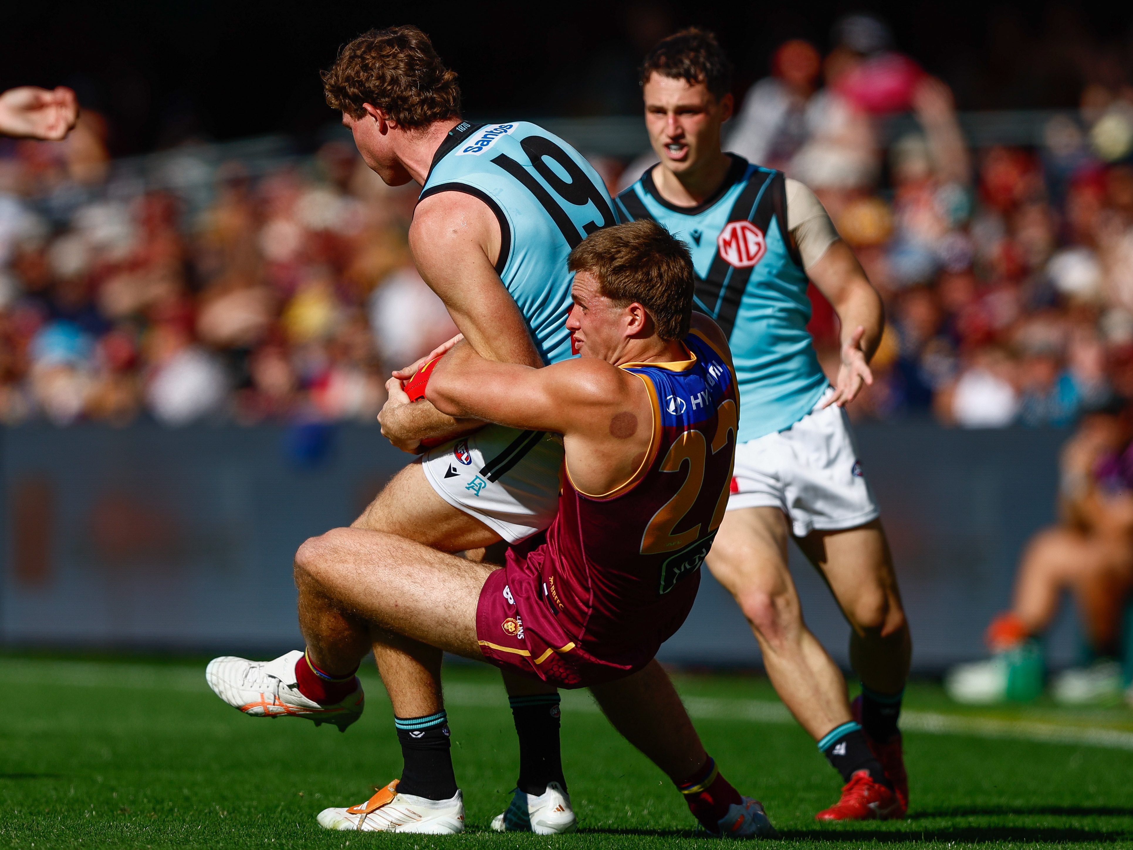 Live: 'Stupid action' lands Lions defender in hot water against Power