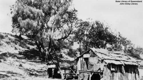 Shelter at Boggimbah, Fraser Island