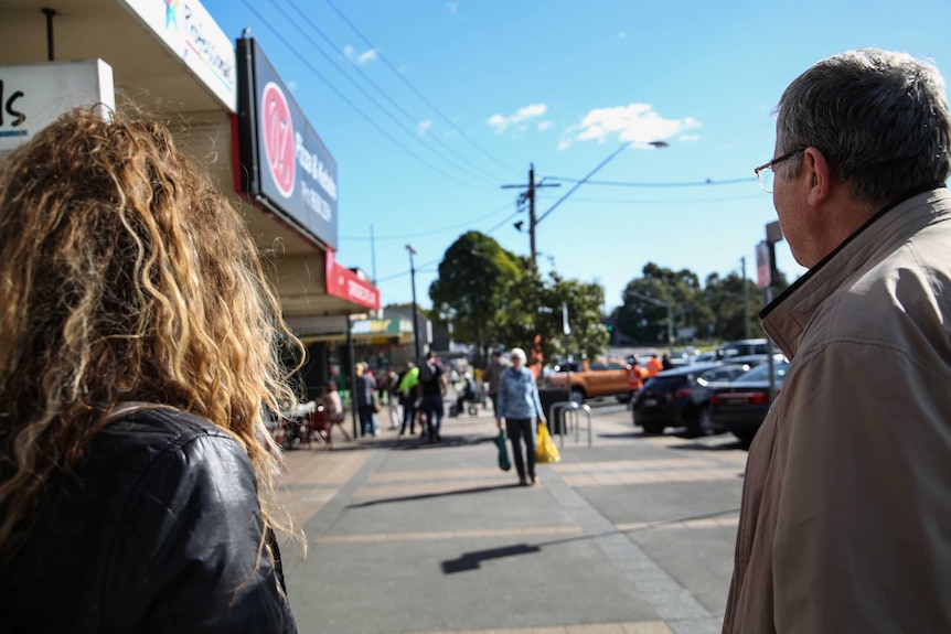 Syrian refugee Serg and his daughter Lucy.