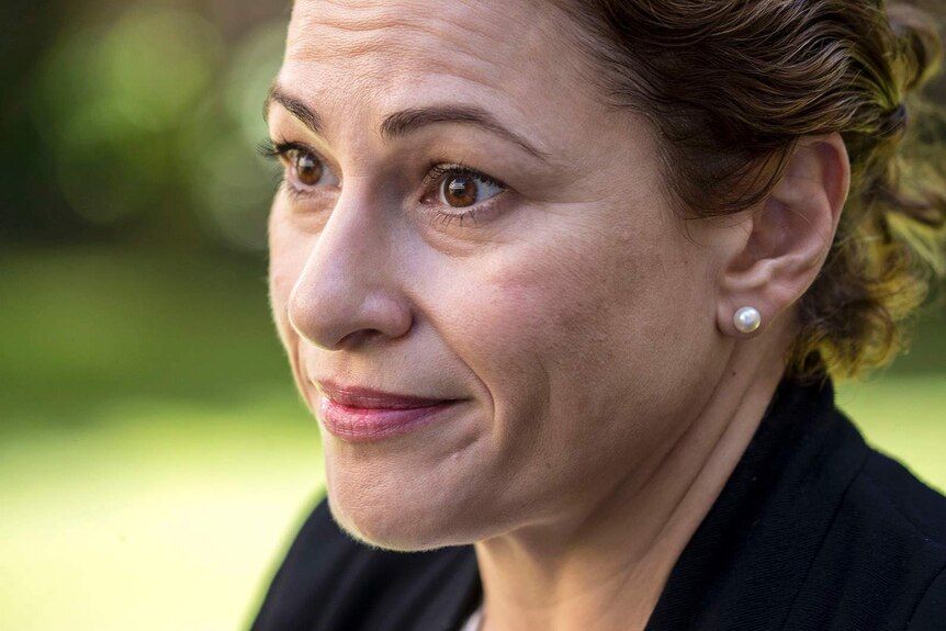 Headshot of Queensland Deputy Premier and Treasurer Jackie Trad