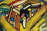 Wassily Kandinsky's painting Studie Fur Improvisation 8