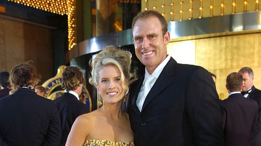 Matthew Hayden and wife Kellie
