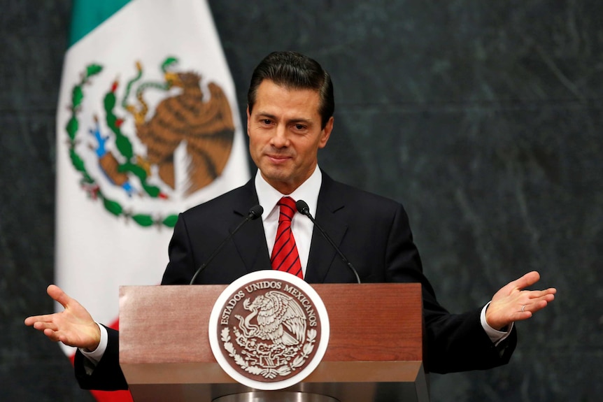 Mexico's President Enrique Pena Nieto