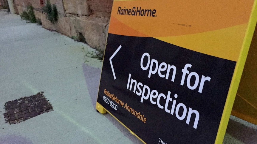 A Open for Inspection sign