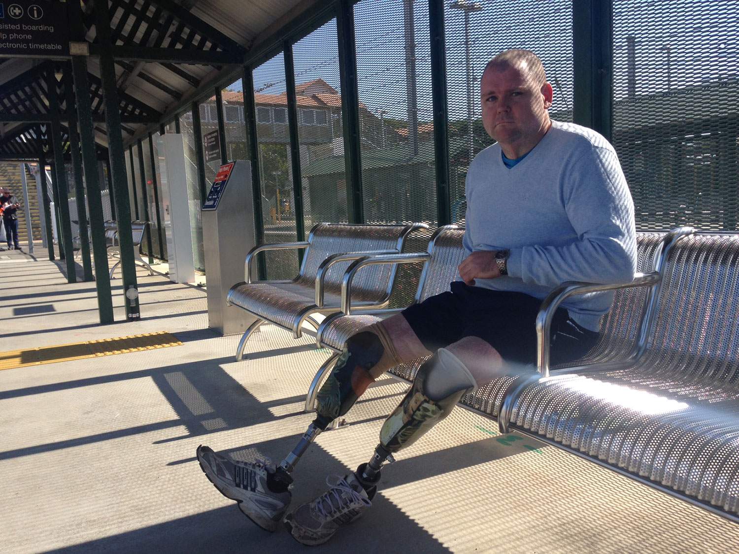 Rail Safety Week: Man who lost legs after falling onto 25,000 volt ...