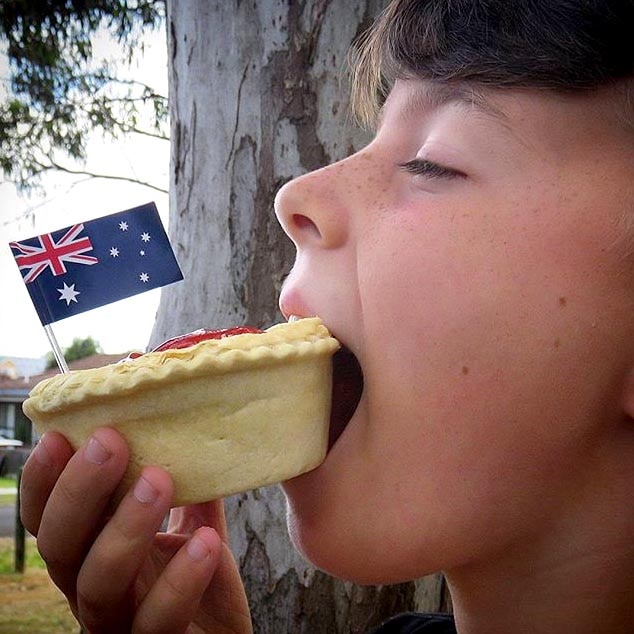 pie being eaten
