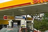 Shell service station