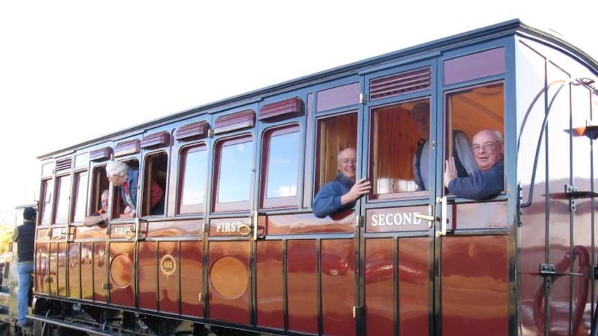 The carriage was the first to carry rail passengers in Tasmania.