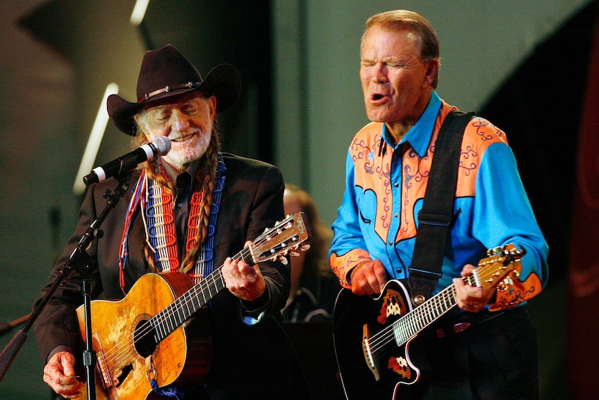 Glen Campbell with Willie Nelson