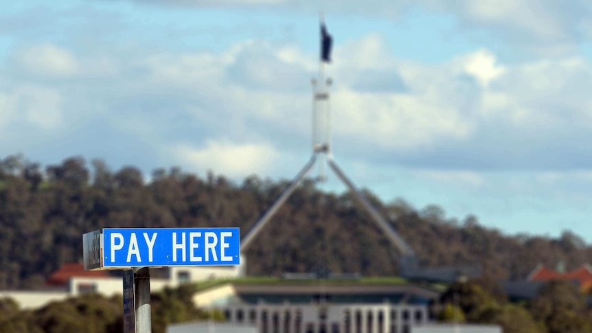 Pay parking in Canberra's Parliamentary Triangle will begin from October 1.