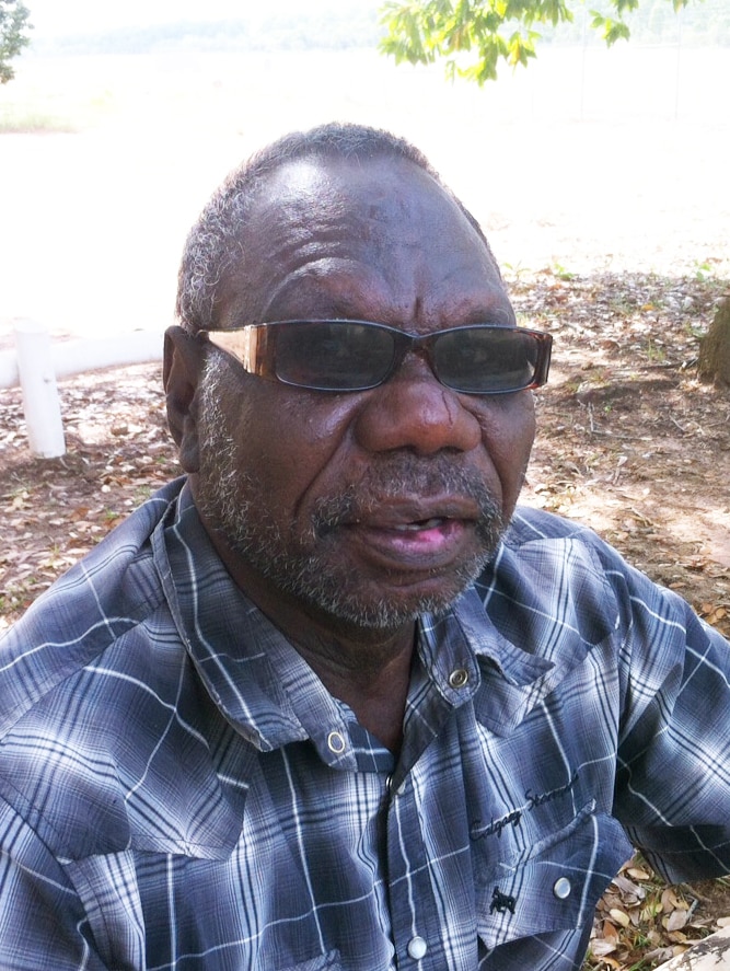 Indigenous elder Pirrawayingi Puruntatameri.