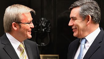 File photo: Rudd and Brown (Getty Images: Daniel Berehulak)