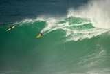 Big wave surfing on Victoria's south-west coast