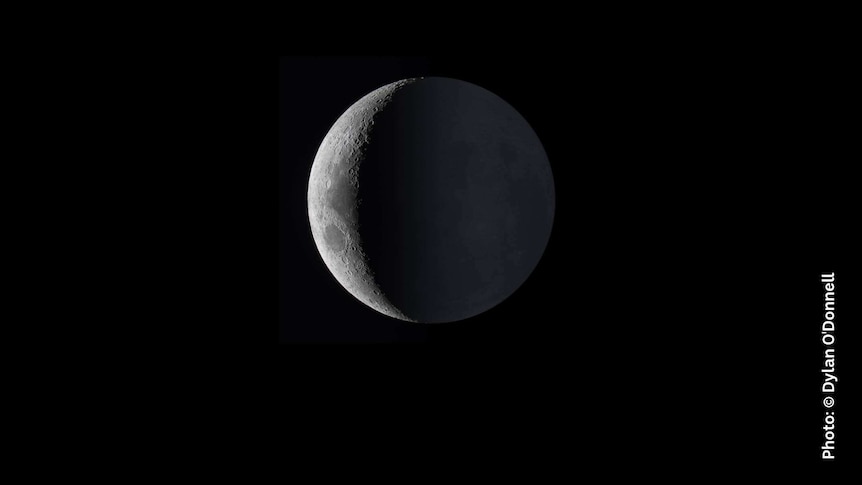 Waxing crescent moon