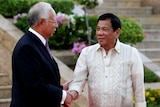 Philippines President Rodrigo Duterte and Malaysia's Prime Minister Najib Razak