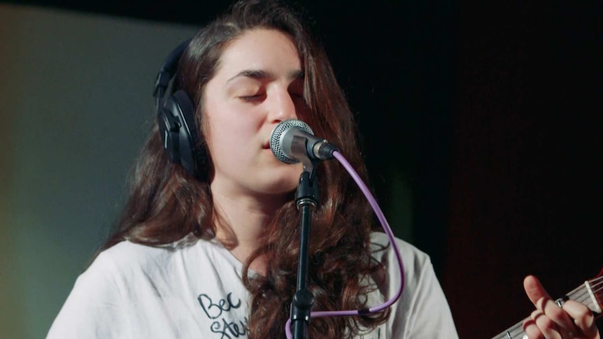 Camp Cope live in the Like A Version studio 2016