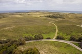 The view from Wadjemup Lighthouse towards West end.