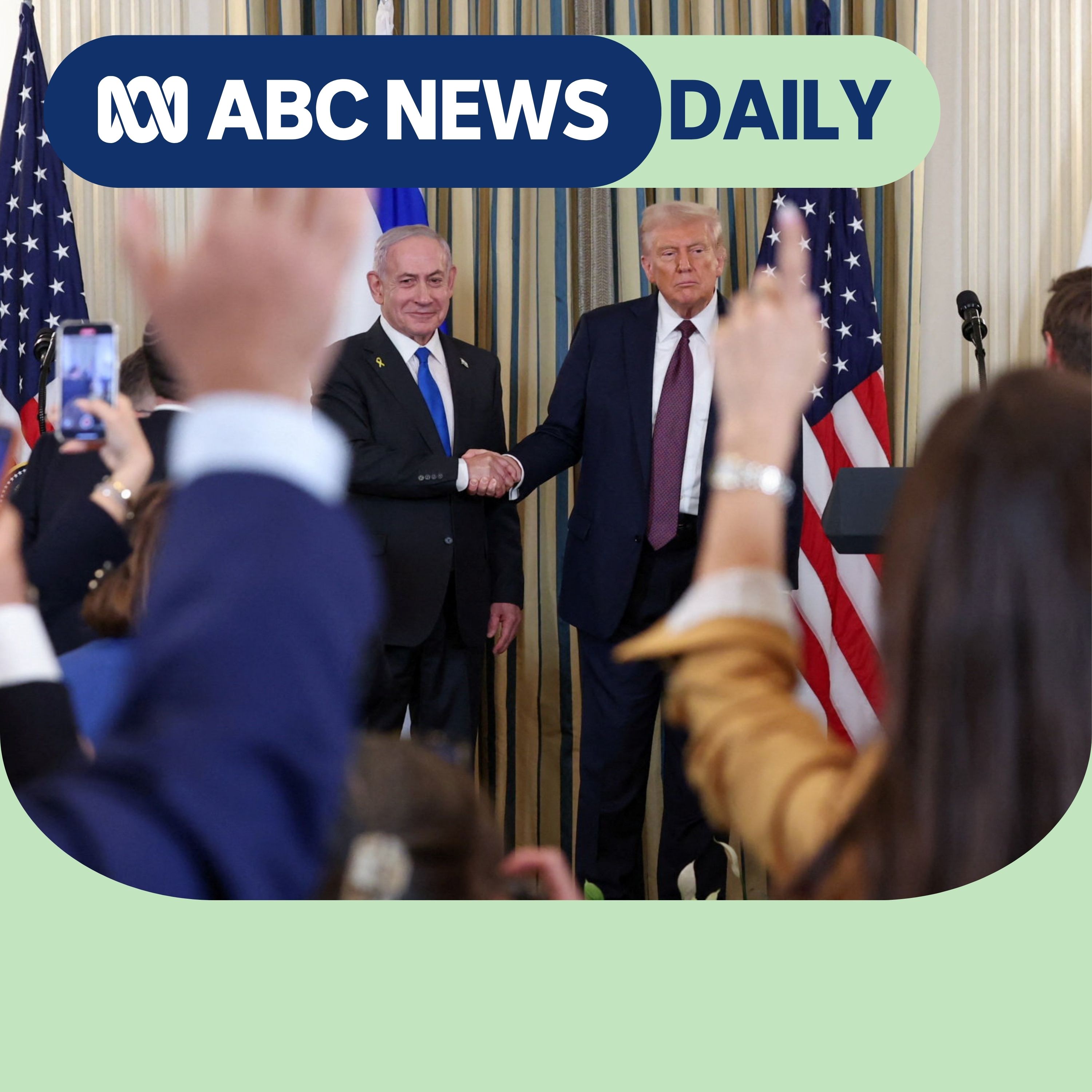 An irritated Trump meets Netanyahu