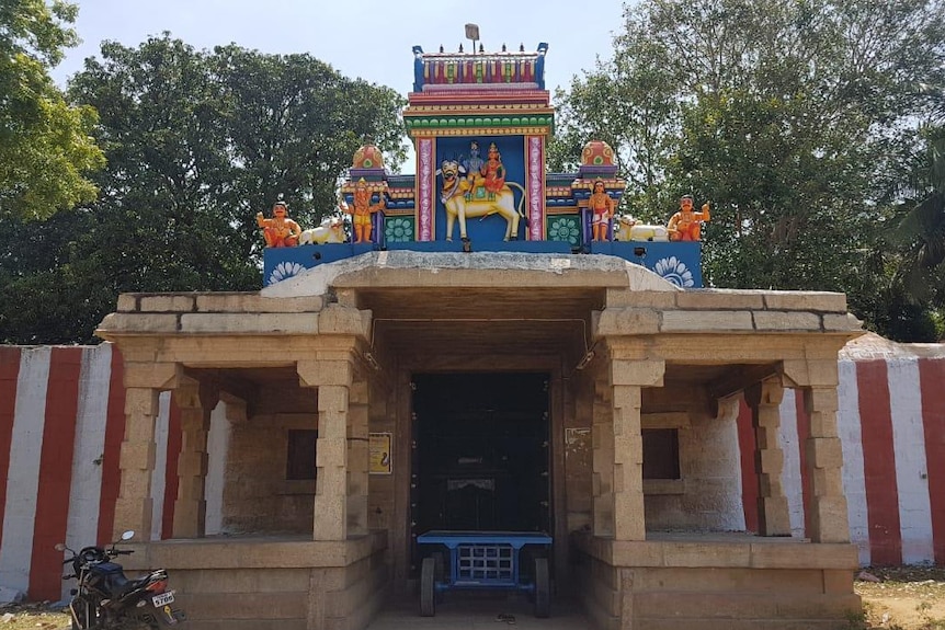 An Indian temple