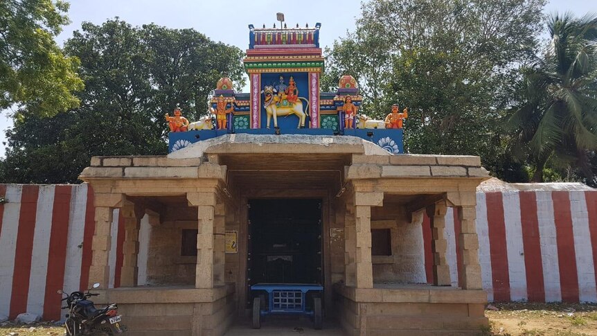 An Indian temple