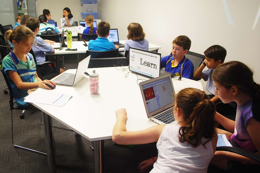 Code Club for students in Darwin.