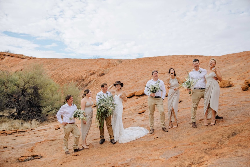 Outback wedding