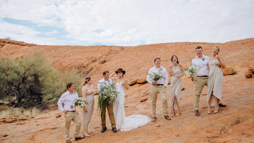 Outback wedding