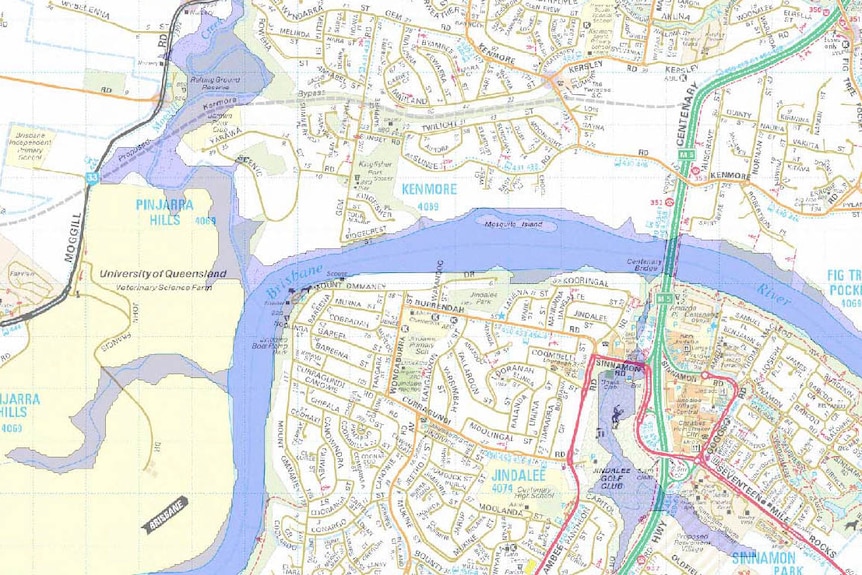 Flooding map