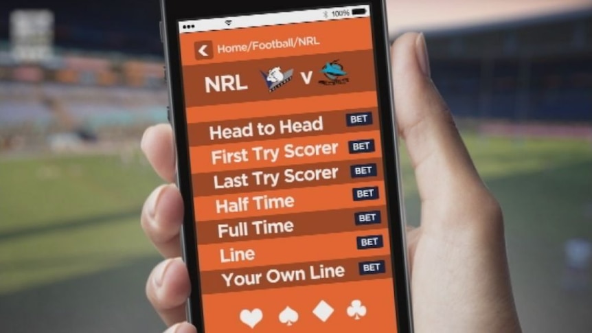 The NRL is facing questions about its relationship with the gambling industry