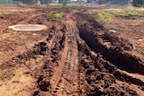 Site of sewer main, Utakarra, Geraldton. July 30, 2014.