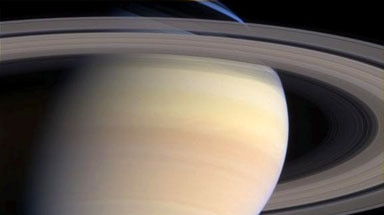 Saturn as seen by Cassini last year