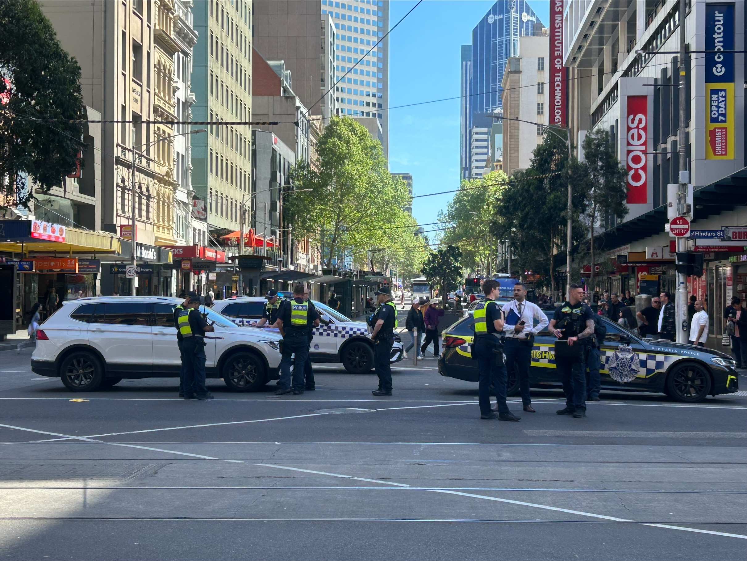 Breaking: Police responding to CBD incident near Flinders Street Station