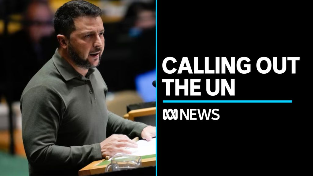 President Zelenskyy called on the UN to strip Russia of its veto power ...