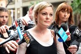 Publicist Kristy Fraser-Kirk, 27, is suing Mr McInnes and the retailer.