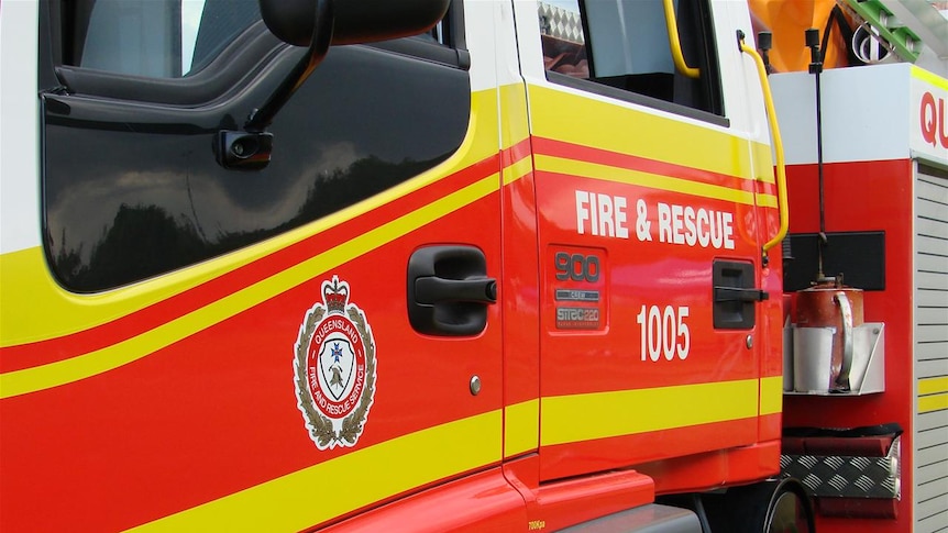 A generic image of a Queensland firetruck.