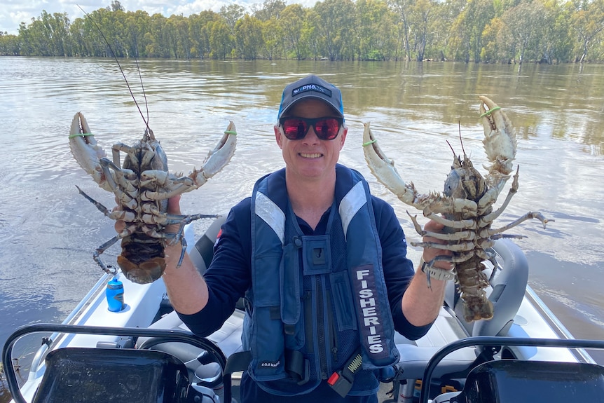 NSW DPI Senior Fisheries Manager Luke Pearce