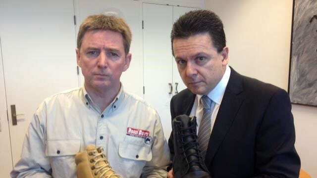 Neville Hayward and Nick Xenophon