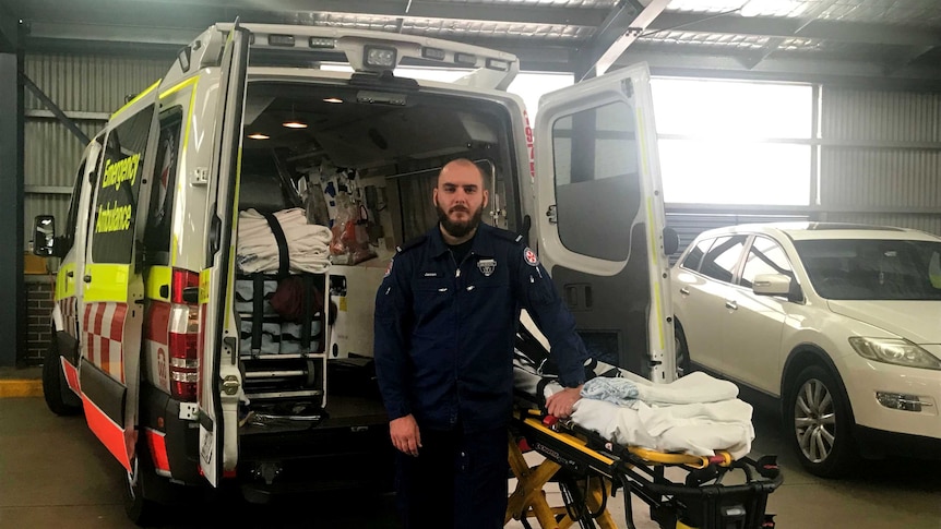 Paramedic Jason Kirkaldy