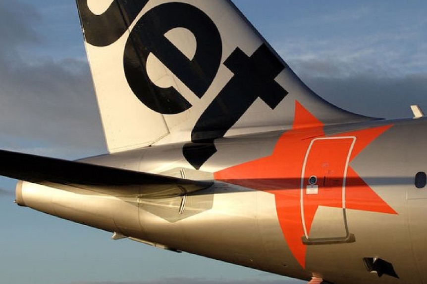 A JetStar plane