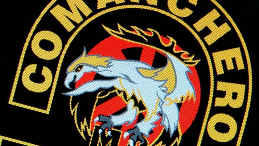 Logo of the Comancheros Motorcycle Club Australia