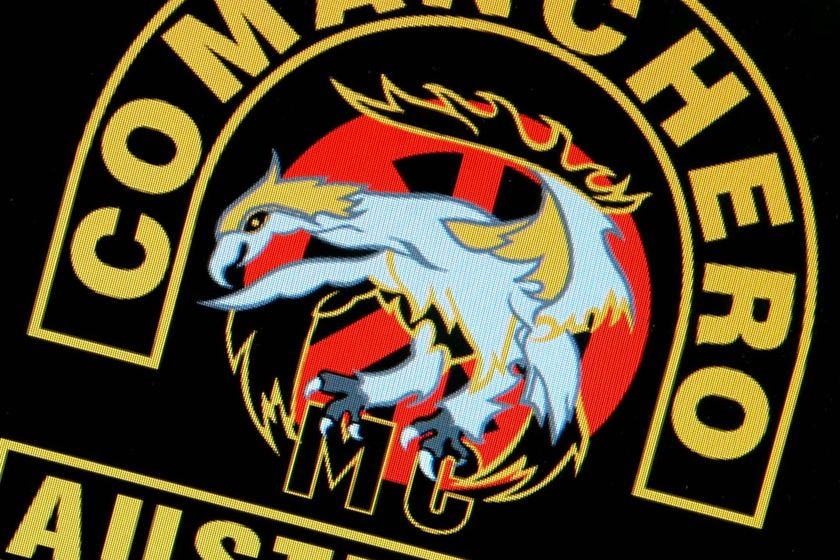 Logo of the Comancheros Motorcycle Club Australia